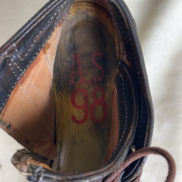 A.S98 Black Wedge Sandal Size 36 - Picture 5 of 7